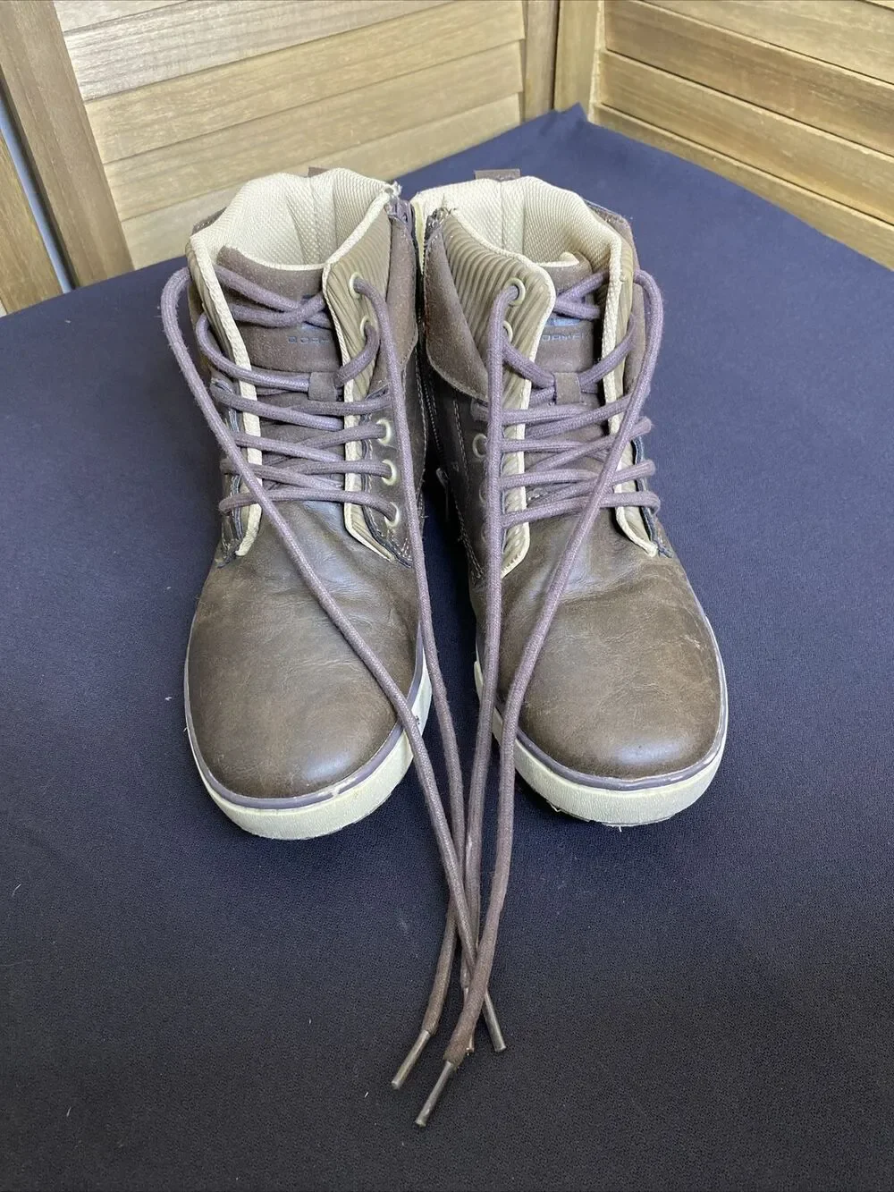 Day Five Sneaker Boots Mens 7M Viper Brown 317163 Fashion Lightweight Non‎ Slip